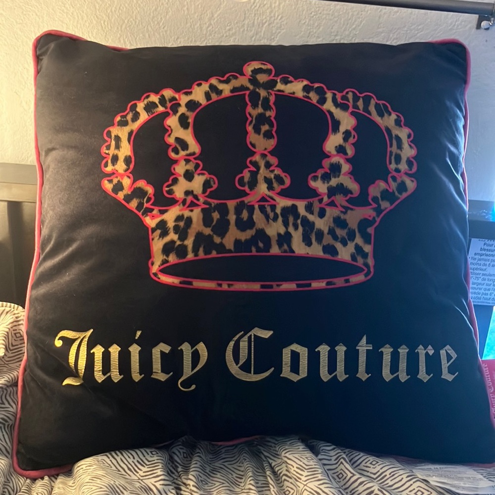 Juicy couture pillow